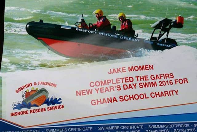 Jake Momen GAFIRS fundraising