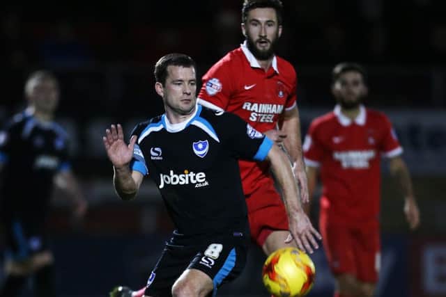 Pompey skipper Michael Doyle Picture: Joe Pepler
