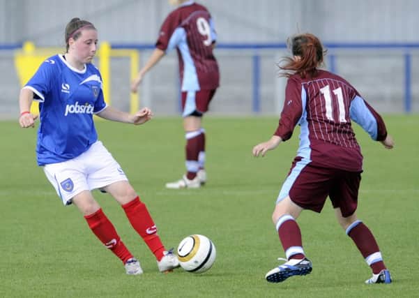 Lucy Quinn netted a fine goal for the Blues