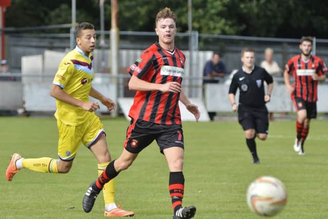 Petersfield Town midfielder Joe Richardson Picture: Neil Marshall