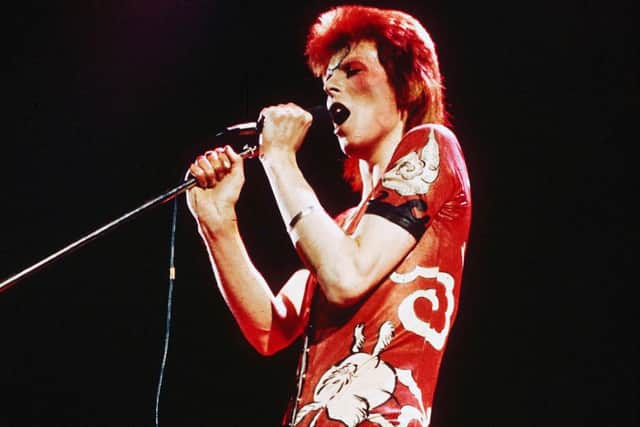 David Bowie in 1972