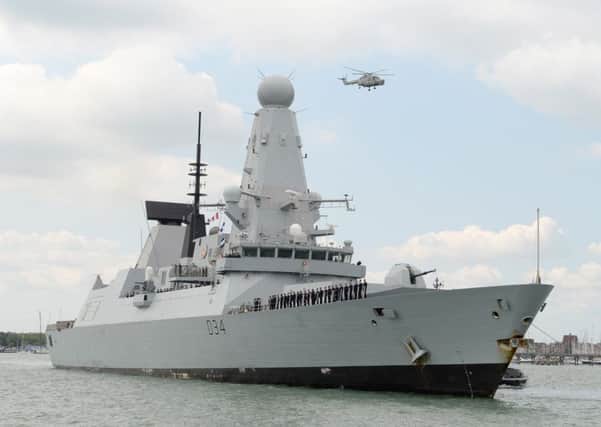 HMS Dragon where the sailor was based at the time
