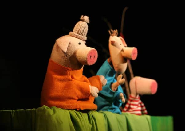 The Three Little Pigs by Stuff and Nonsense is one highlight of The Berry's new season