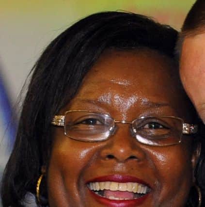 Frida Edwards, when she was re-elected in 2014 to Havant Borough Council
