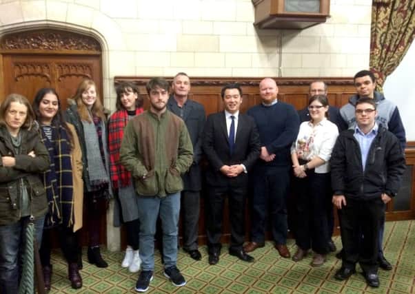 Highbury College students visit Westminster