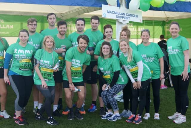 Aerial Direct staff who took part in the Great South Run