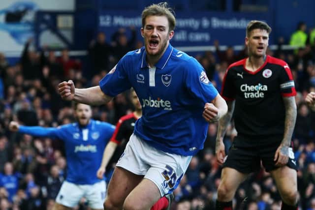 Pompey loanee Matt Clarke, returns to the selection fray following his FA Cup absence last weekend at parent club Ipswich Town Picture: Joe Pepler