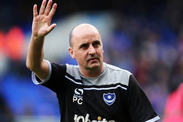 Pompey boss Paul Cook Picture: Joe Pepler