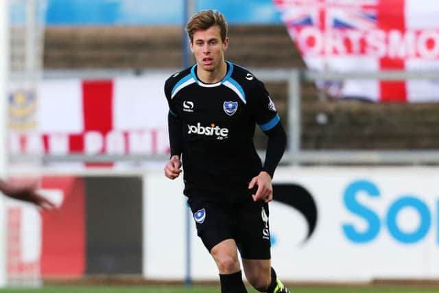 Adam Webster has established himself as a regular in the Pompey first team this season under current boss Paul Cook Picture: Joe Pepler