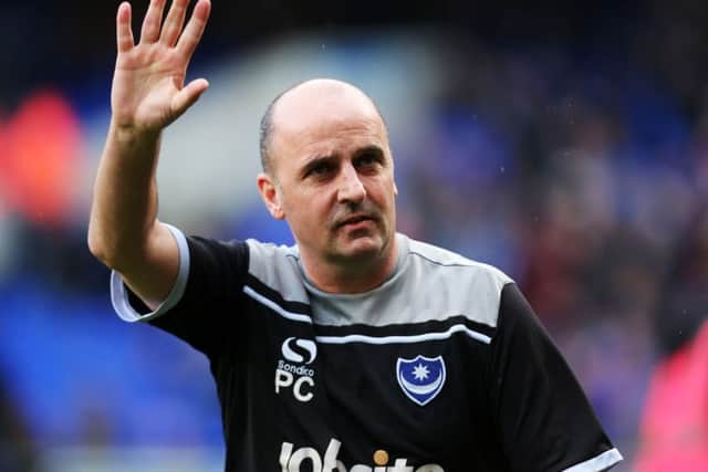 Pompey boss Paul Cook Picture: Joe Pepler