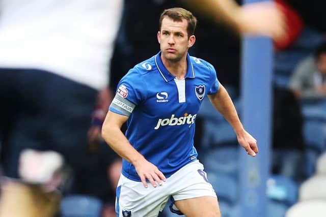 Pompey skipper Michael Doyle Picture: Joe Pepler