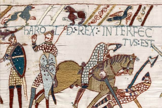 EYE-OPENER Members learnt the meanings behind The Bayeux Tapestry at a meeting last month