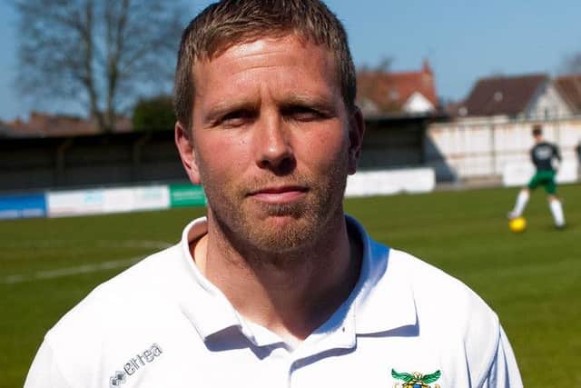 Bognor manager Jamie Howell