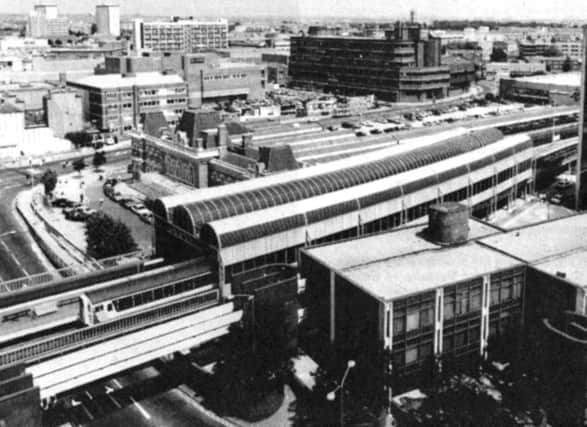 The rebuilt high level platforms at Portsmouth and Southsea station. Picture: Terry Bye collection.