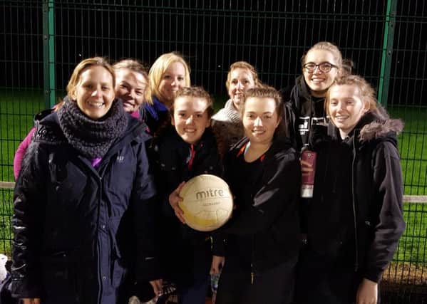 Vixens. Back row, left to right, Nicky Bartlett, Helen Tanner, Claire Wallace and Nicky Gosney. Front: Chloe Batch, Megan Wallace, Megan Simpson, Anna Wilton. Not pictured: Julie Moody