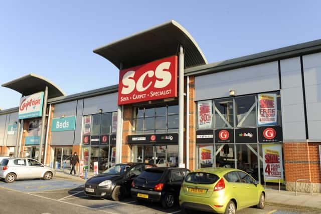 The SCS store at the Gallagher retail park in Waterlooville Picture: Malcolm Wells (160120-6364)