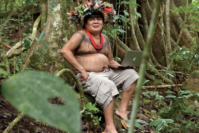 Steve reckons Amazonian tribesmen are the key audience for rainforest sound CDs