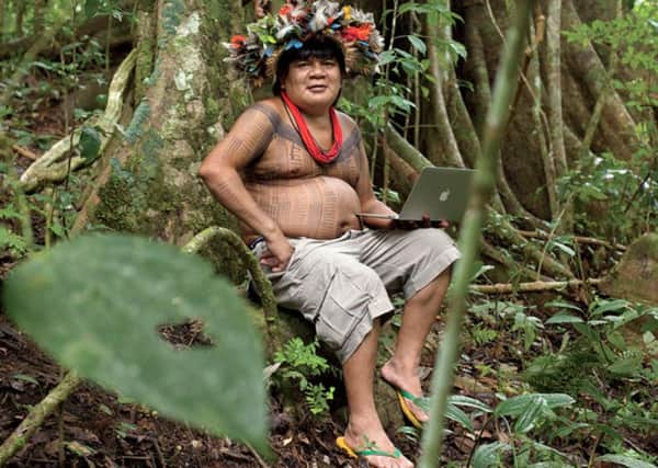 Steve reckons Amazonian tribesmen are the key audience for rainforest sound CDs