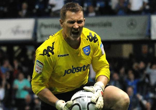 Jamie Ashdown played 123 games for Pompey from 2004-12  a spell that saw him break the clubs post-war league record of 636 minutes without conceding