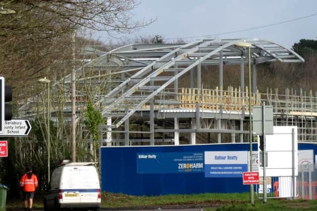 Holly Hill Leisure Centre in Sarisbury Green