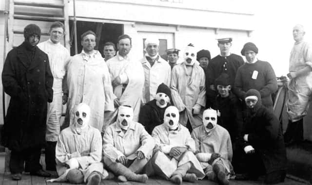Jutland casualties from HMS Tiger on board HMS Plassy, 1916. Picture: National Museum of the Royal Navy