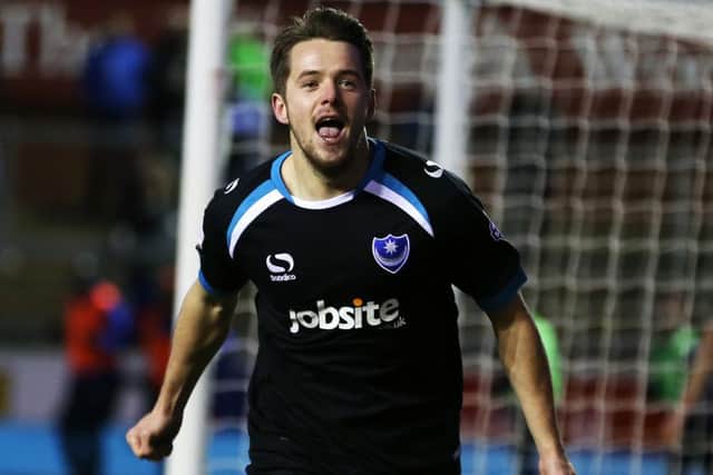 Pompey striker Mark McNulty Picture: Joe Pepler