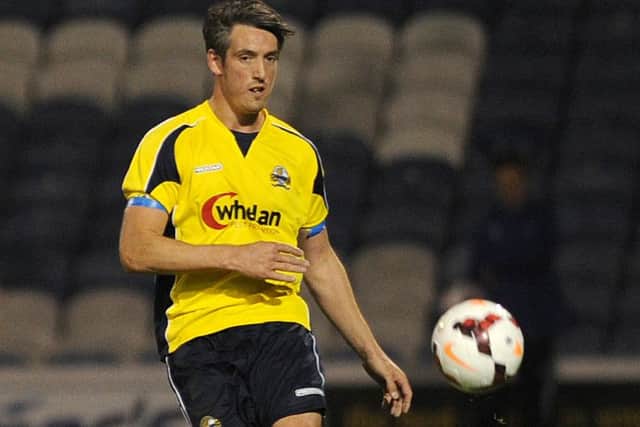 Gosport Borough defender Brett Poate   Picture: Sarah Standing
