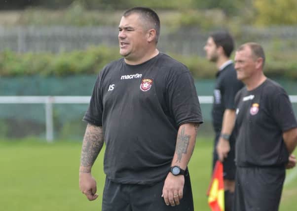 Petersfield Town boss Ian Saunders    Picture: Neil Marshall