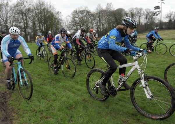 Action from round 13 of the Wessex Cyclocross League, hosted by Fareham Wheelers, at Fairthorne Manor. Picture: Mick Young (151705-06)