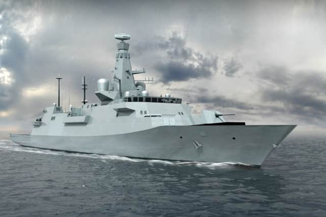 What the Royal Navy's new Type 26 frigates could look like