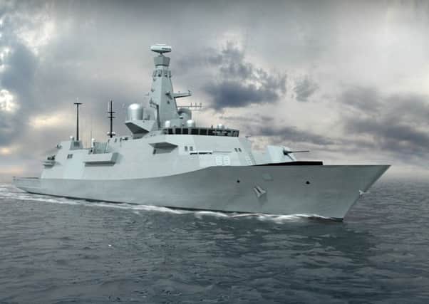 What the Royal Navy's new Type 26 frigates could look like