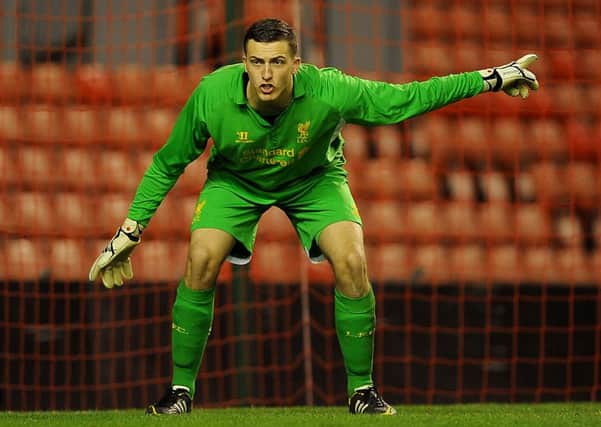 Liverpool keeper Ryan Fulton
