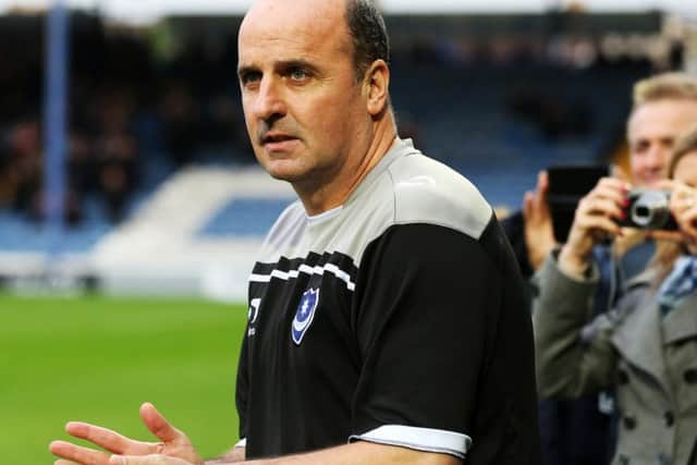 Pompey boss Paul Cook Picture: Joe Pepler