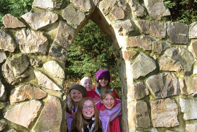 HAPPY CAMPERS Girlguides spent an action-packed weekend at Gilwell Park