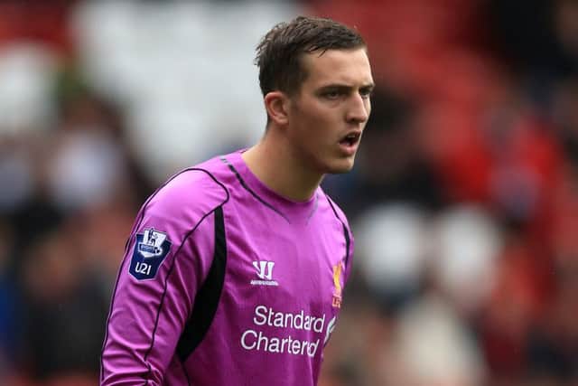 Liverpool goalkeeper Ryan Fulton