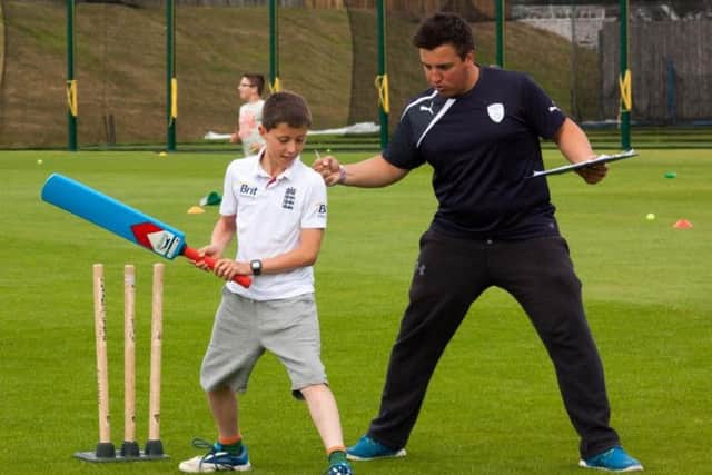 Free coaching will be on offer at the England internationals