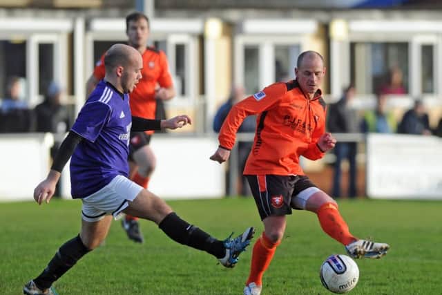 Dave Birmingham made his home debut for AFC Portchester. Picture: Neil Marshall