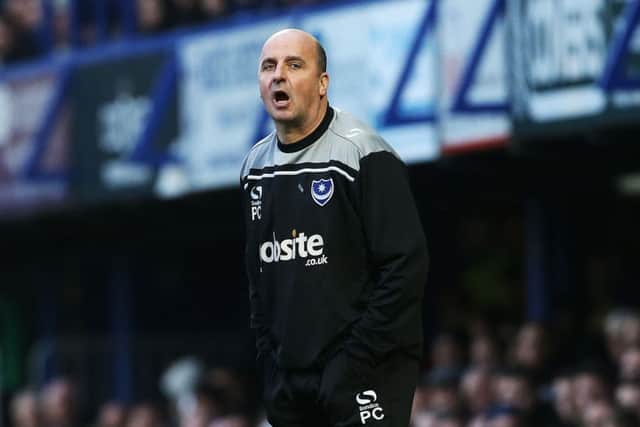 Pompey boss Paul Cook Picture: Joe Pepler