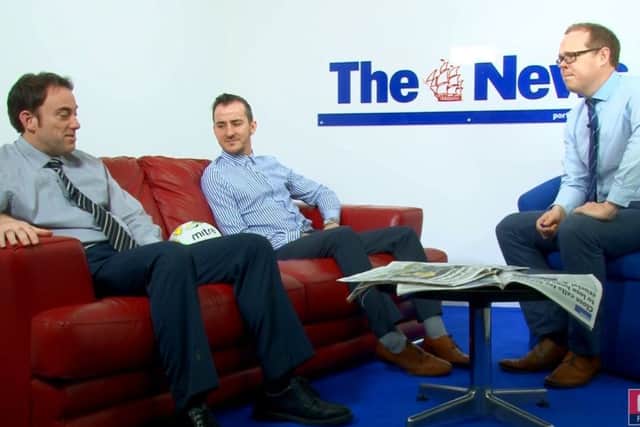 The Pompey Talk panel