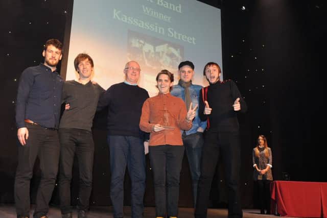 WOW247 Best Band Award winner Kassassin Street
Picture: Allan Hutchings (160146-642)
