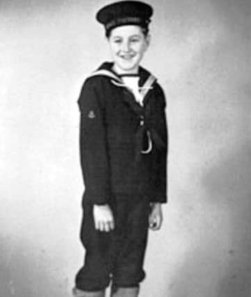 John Bull in 1939 when he joined the Royal Naval Cadet Force.
