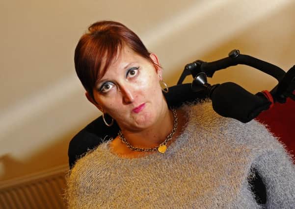 Wheelchair user Cecilia Turk is angry after being told to leave the cinema in Whiteley 

Picture:  Malcolm Wells (160126-6789)