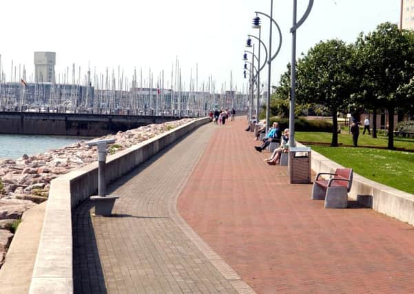 The waterfront near the Gosport Ferry