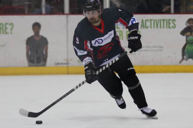 Andrew Magee announced his return to the Solent Devils by scoring against Cardiff. Picture: Reece Gough