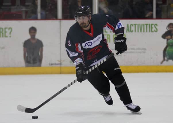 Andrew Magee announced his return to the Solent Devils by scoring against Cardiff. Picture: Reece Gough