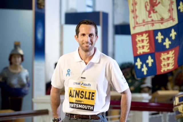 Ben Ainslie at the launch of the 2016 Great South Run Picture: Peter Langdown