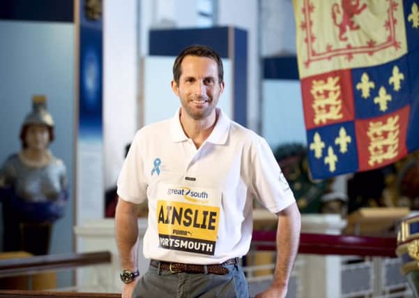 Ben Ainslie at the launch of the 2016 Great South Run Picture: Peter Langdown