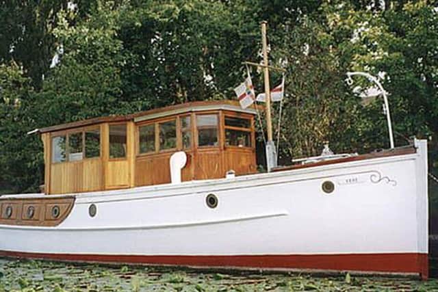 Photo of Vere issued by the Association of Dunkirk Little Ships