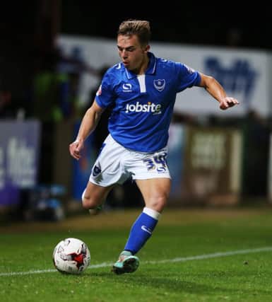 Pompey Academy skipper Calvin Davies has joined Bognor on loan Picture: Joe Pepler