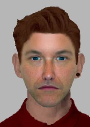 An efit of a man who robbed a 16-year-old girl in Gosport